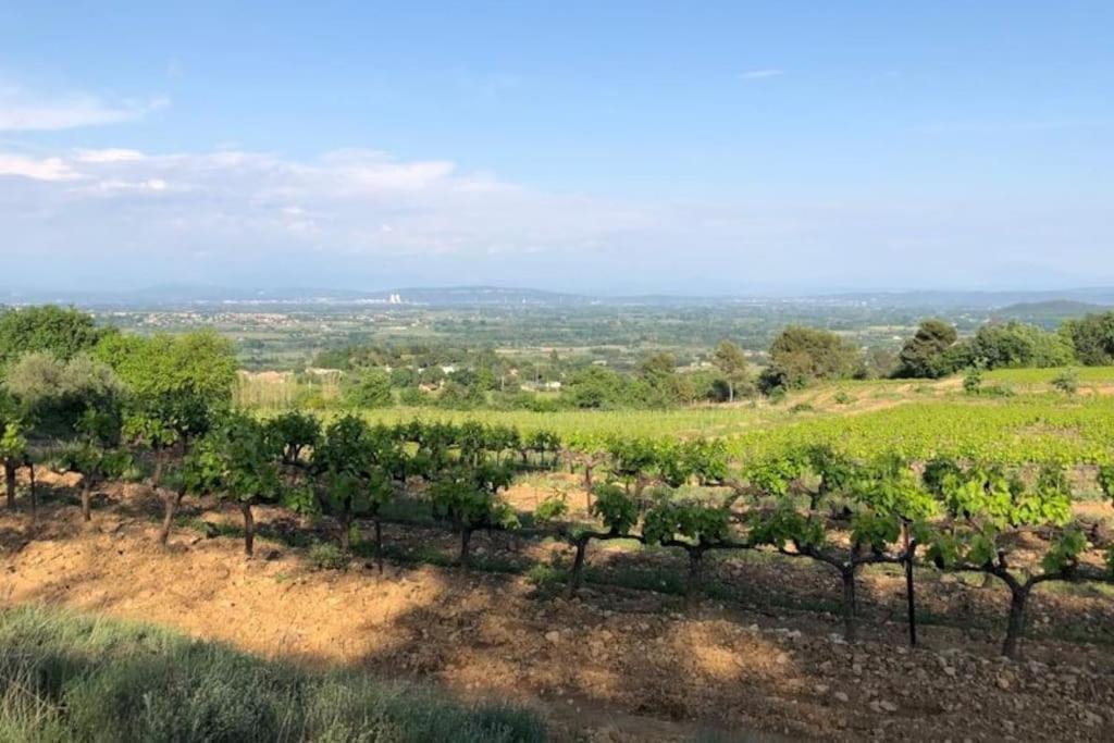 Appartement Tout Equipe En Rez-De-Jardin Entre Gard Et Ardeche Saint-Julien-de-Peyrolas Dış mekan fotoğraf