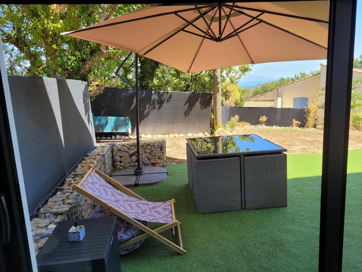 Appartement Tout Equipe En Rez-De-Jardin Entre Gard Et Ardeche Saint-Julien-de-Peyrolas Dış mekan fotoğraf