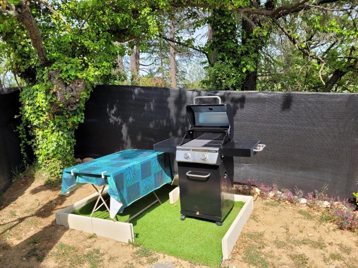 Appartement Tout Equipe En Rez-De-Jardin Entre Gard Et Ardeche Saint-Julien-de-Peyrolas Dış mekan fotoğraf